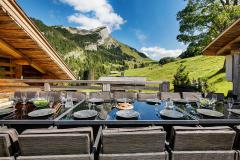 Luxury Commercial Ski Lodge - La terrasse et la vue
