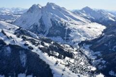 Luxury Commercial Ski Lodge - Vue aerienne, La Clusaz